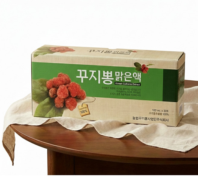 꾸지뽕 맑은액 면역력과 활력을 위한 국내산 꾸지뽕잎 저온추출물 100%, 30개, 100ml