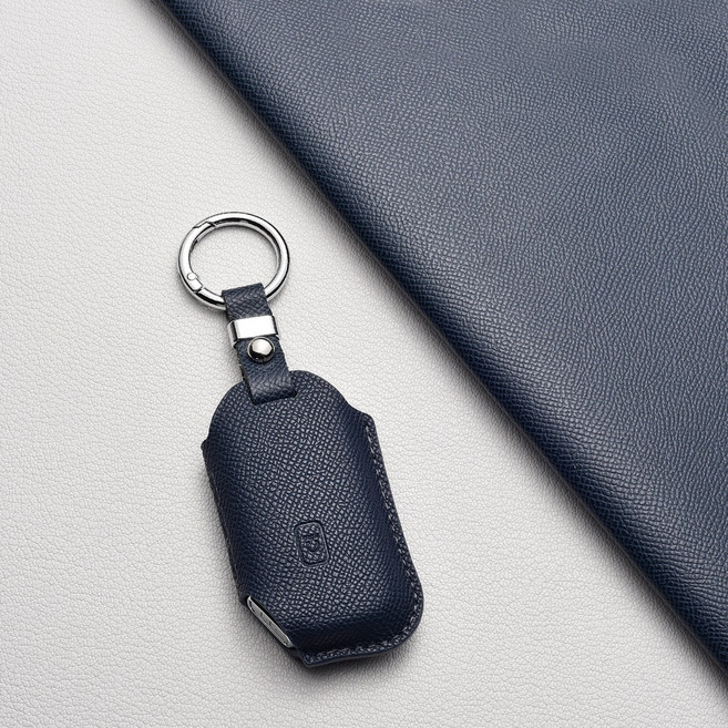 기아 호환 스마트키 케이스 & 키홀더 (EV6/모하비/쏘렌토 MQ4/니로/스포티지 NQ5/셀토스/카니발/K8/K7/K5/K3) 차량용품, 기아 E5 타입(5버튼), 다크 네이비