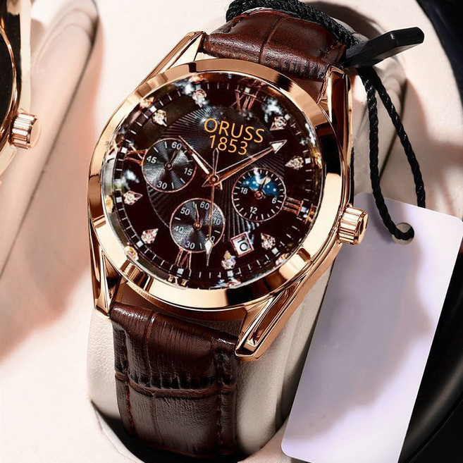 한아로지스 남성 클래식 데일리 손목시계