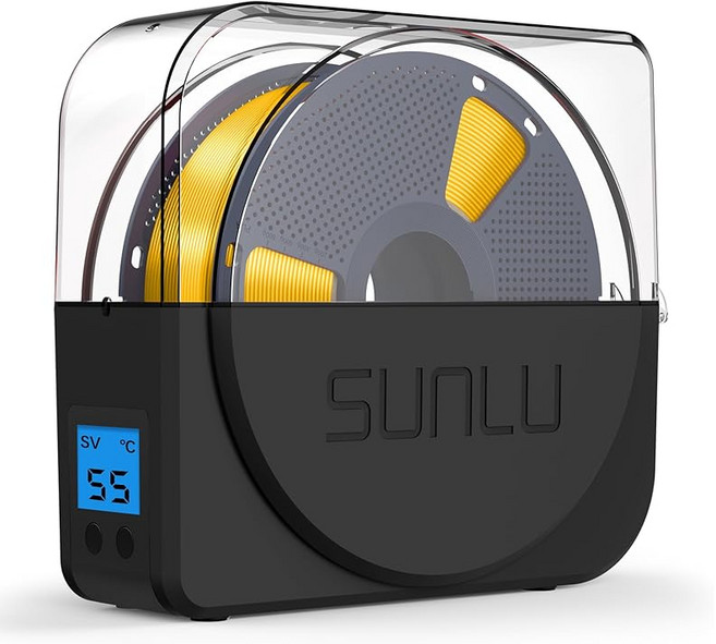 SUNLU 3D 프린터 용 필라멘트 건조기 S1 Plus 저장 상자 탈수기 내장 팬에 의한 균일 가열 PLA/PETG/TPU/ABS 대응 1.75/2.85/3.00mm 대응 S1, 상세페이지 참조, 상세페이지 참조