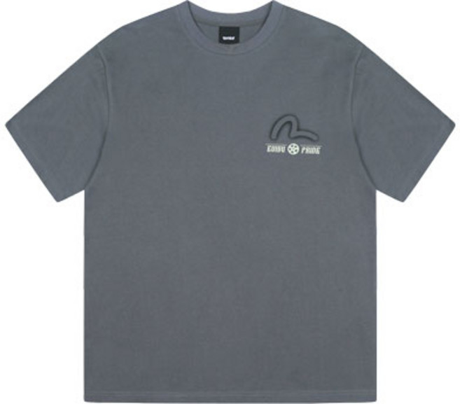 에비수 등판 힐스 반팔 티셔츠 EX2UTS901