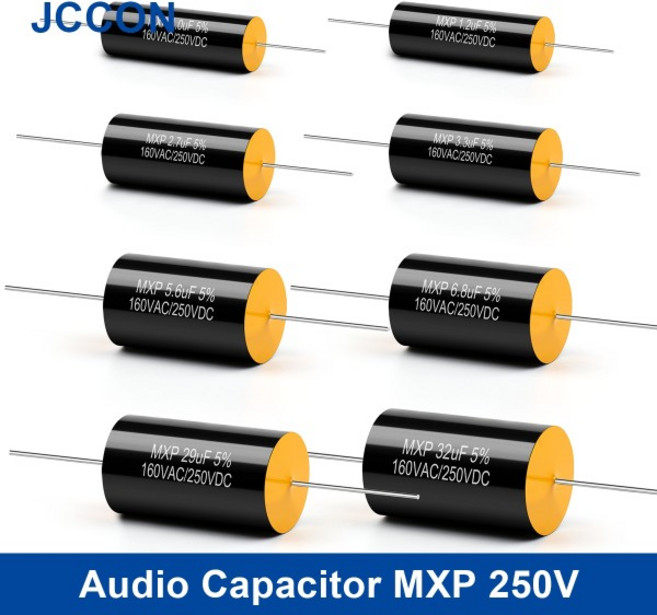 오디오 분배기2Pcs 오디오 커패시터 MXP 애호가 주파수 분할 분배기 250V/400V 0.22 미크로포맷 1.5 4.7 10, CHINA_250V12UF, 1개