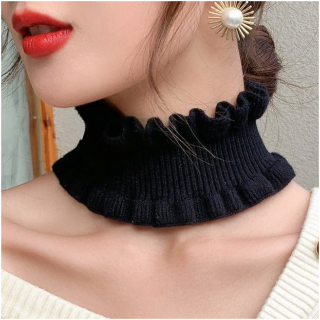 도나토르 겨울 여성 넥워머 페이크 목폴라 터틀넥 목토시