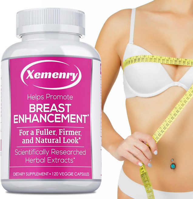 유방 확대 1585mg - 여성의 유방 크기와 성장을 증가시킵니다, 3개, 120정