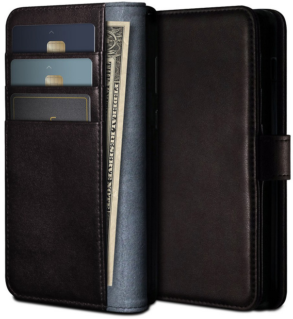 어썸디자인 수제 소 가죽 지갑 다이어리 휴대폰 케이스