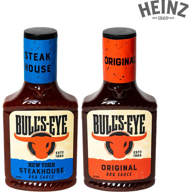 하인즈 불스아이 바베큐 스테이크 돈까스 소스 2종 오리지널+뉴욕하우스, 1개