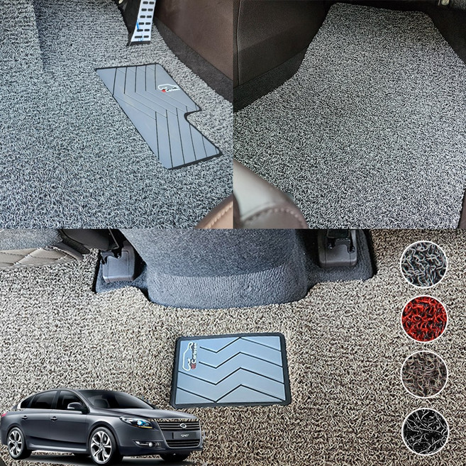 카루젠 르노 SM7 일반 코일매트 운전석 발받침 보강 전좌석 자동차바닥매트, 운전석만(카루젠일반형_블랙), 2008~2011.8, 올뉴)SM7노바 LPG