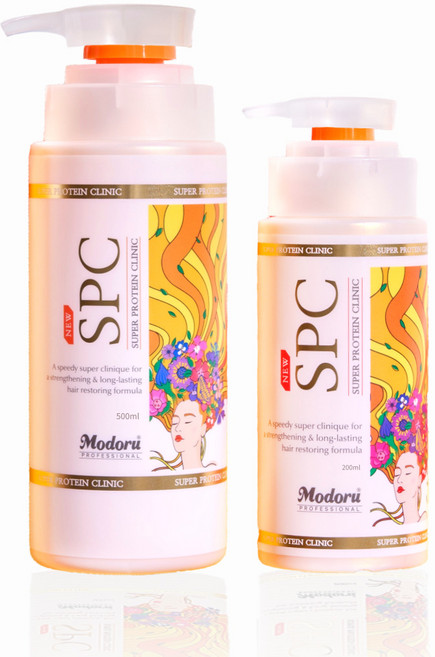 모도루 SPC 헤어클리닉 단백질 손상모트리트먼트 500ml+200ml 열펌손상모케어 푸석한모발, 500ml, 1개