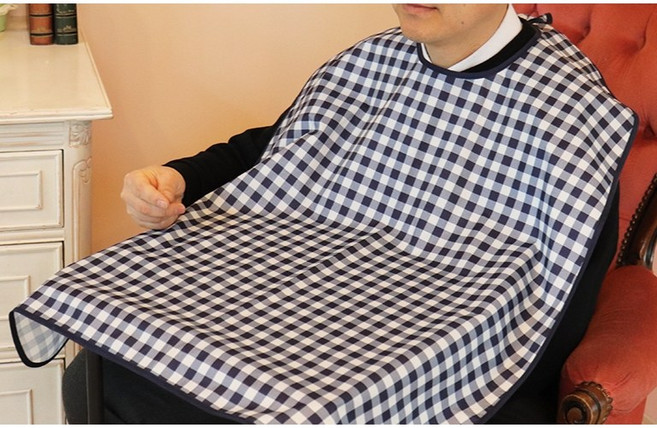 턱받이 방수 리본형 핸드메이드 식사보조 앞치마