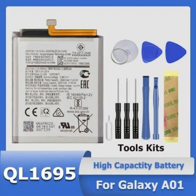 XDOU 배터리 삼성 갤럭시 노트 10 NoteX S10 A01 A10S M11 5G S20 S20 Ultra A31 J1 J6 Edition M30s SM-M3070 SM-A2, 6) QL1695