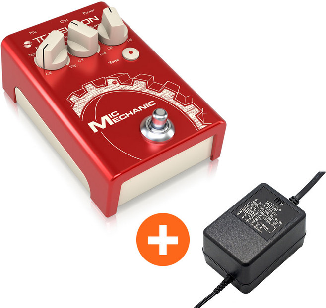 TC Helicon Mic Mechanic 2 + 어댑터 포함 / 보컬 에코 리버브 이펙터, 1개