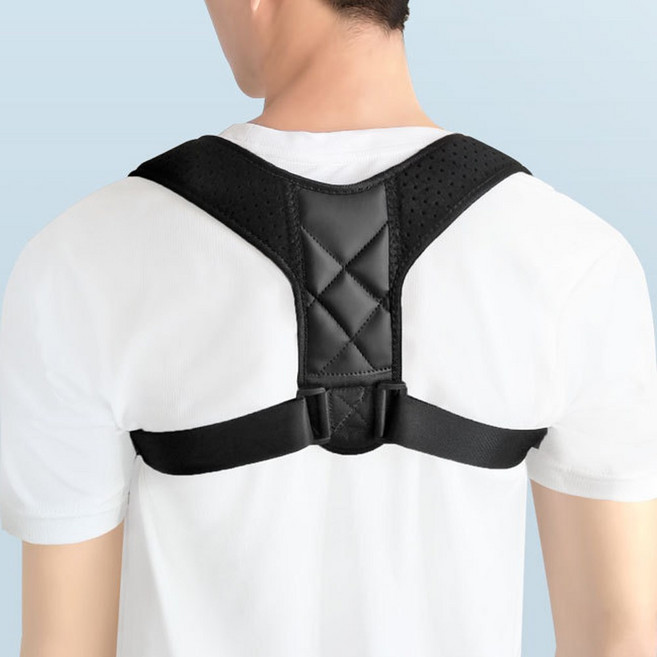 승진유통 어깨밴드 바른자세교정 밴드 허리펴기 바른자세 어깨 허리, 1개