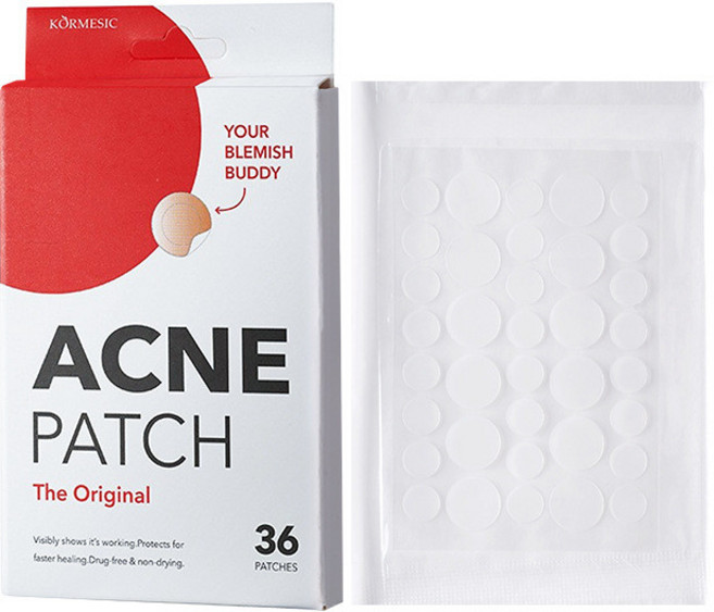 KORMESIC 痘痘貼 舒緩不適 36入, 1個, 售，購買即默認免責聲明且承責任],36粒/盒