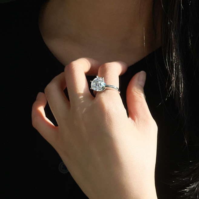 5캐럿 다이아 반지 IGI 랩 그로운 6프롱 솔리테어 프러포즈 엄마 생신 결혼 기념일 선물