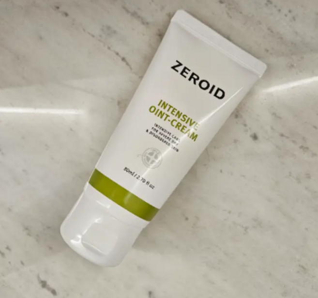 [정품] 제로이드 인텐시브 오인트크림 고보습크림 가려움일시적 완화 피부손상개선, 80ml, 2개