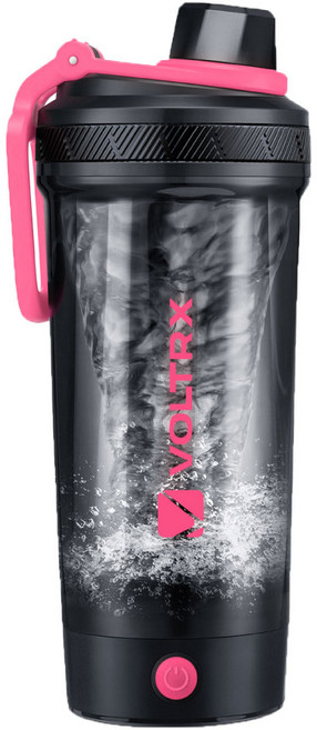 볼트렉스 갤리움 트라이탄 전동 쉐이커 보틀 텀블러, 700ml, 핑크, 1개