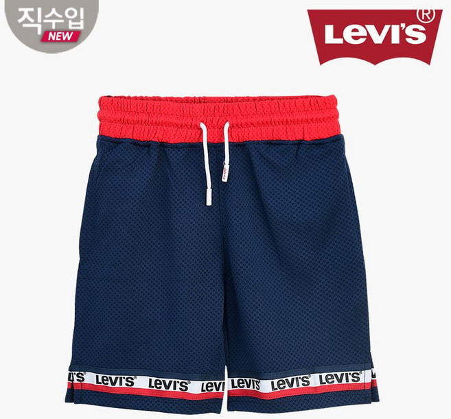 리바이스 키즈 바스켓볼 쇼츠L VPM11QPT15 키즈