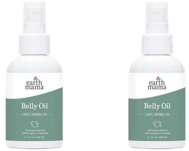 Earth Mama 어스마마 벨리 오일 120ml 2팩 - 쿠팡