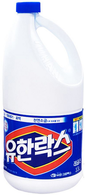 유한락스 레귤러, 3.3L, 2개
