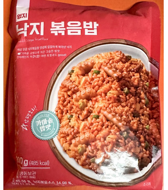 엄지식품 쉐프 엄지 낙지 볶음밥 300g, 20개