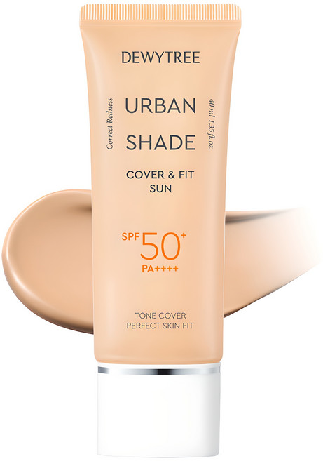 듀이트리 어반쉐이드 커버 앤 핏 선크림 SPF50+ PA++++, 40ml, 1개