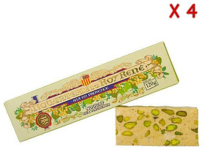 Le Roy René 르 로이 르네 피스타치오 누가 바 120g 4개