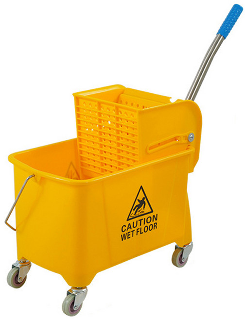 아띠꼴로 넣고땡겨 이동식 대걸레 짤순이 마포걸레 밀대 탈수기, 프로옐로우, 1개