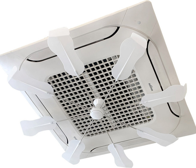 코어템코리아 올트팬 히터바람개비 에어컨바람개비 바람개비 무동력 날개 바람막이 천장형 공기순환팬, 올트팬PRO-화이트, 1개