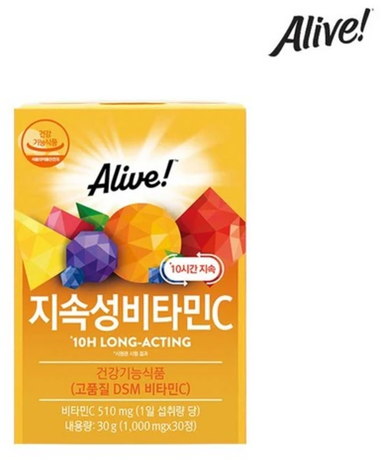 지속성 비타민C 30정 1개 - 쿠팡