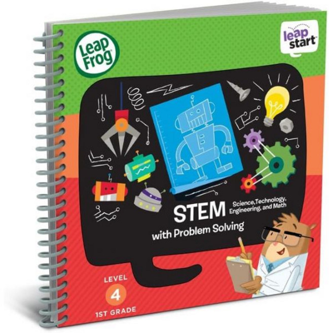 LeapFrog LeapStart 1학년 활동 도서 STEM과학 기술 공학 수학 및 문제 해결, STEM and Problem Solving