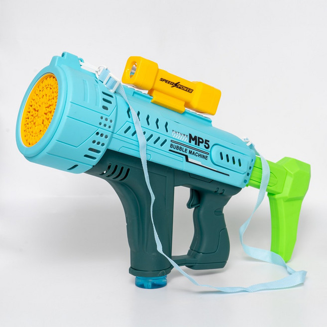 몽드라팡 자동 대형 버블건 비눗방울, 그린, 1개