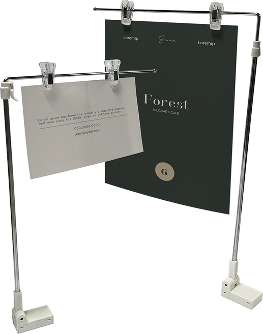 애드라벨 A5 A4 A3 ㄱ형 POP 마그네틱 집게형 자석 가격표 홀더 메모 꽂이 쇼클립, ㄱ형 집게 마그네틱 POP 대