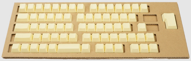 [2025 한정판]HHKB 해피해킹 프로패셔널 키톱 키캡 옐로우 노란색 영문각인