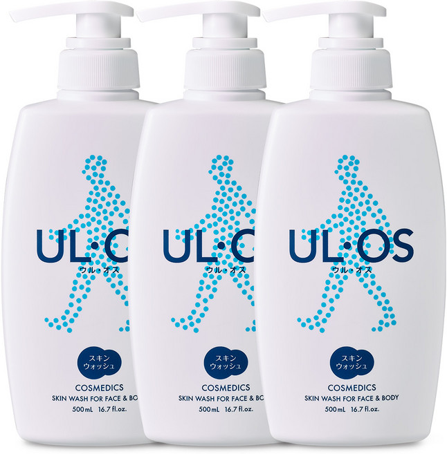우르오스 스킨워시, 500ml, 3개