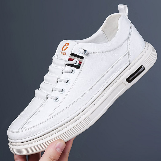 Low NewBrie 소가죽 남성 캐주얼 스니커즈