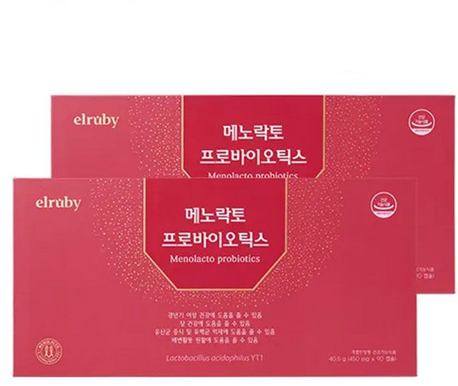 휴온스 메노락토 프로바이오틱스 6개월, 90정, 2박스