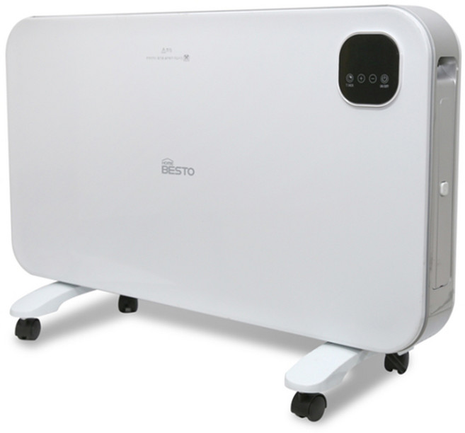 베스토 컨벡터 히터 BS-CH2000 스탠드형 벽걸이형 라디에이터 실내난방기 온풍기 2000W 리모컨 포함, 상품상세페이지 참조