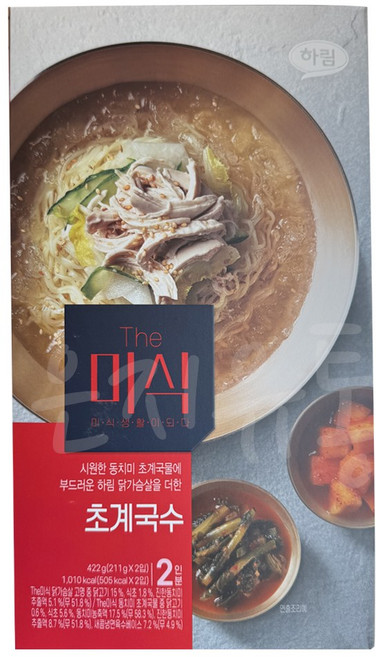 더미식 초계국수 2p, 422g, 2개