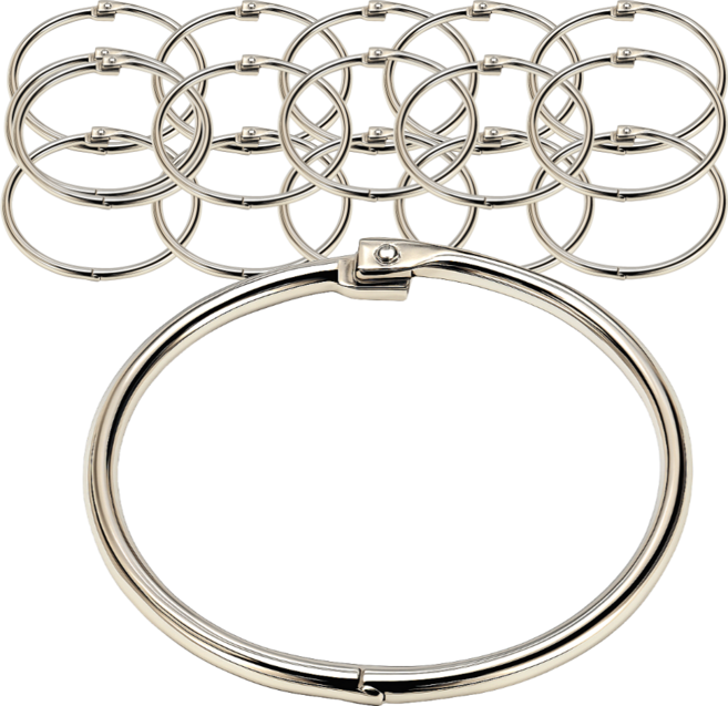 웰컴투 서류문서 카드링, 20개입, 45mm