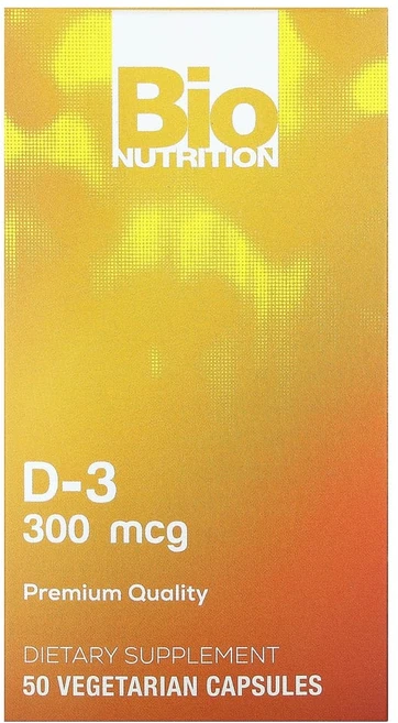 바이오뉴트리션 D-3 300mcg 베지 캡슐 50정, BIU00316, 1개 - 쿠팡