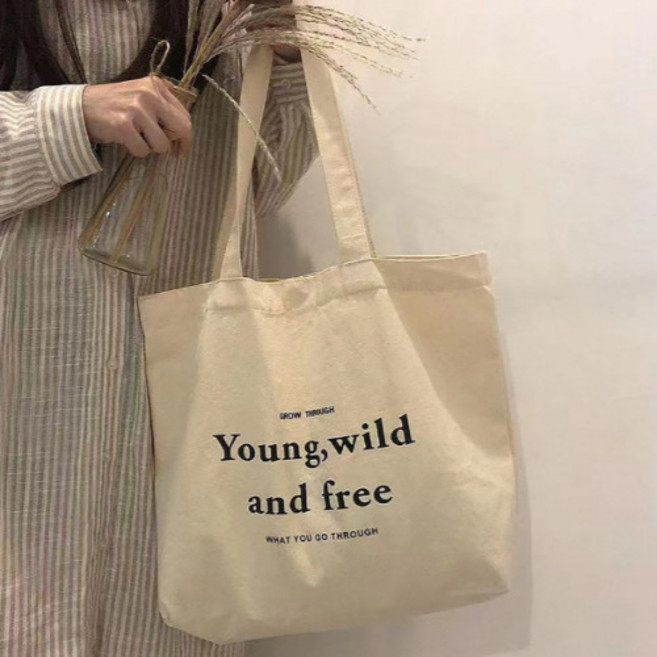 코코두리 여성 에코백 캔버스 천가방