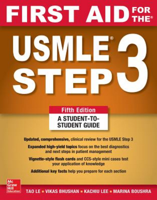 (영문도서) First Aid for the USMLE Step 3 Fifth Edition Paperback, McGraw Hill / Medical, English, 9781260440317