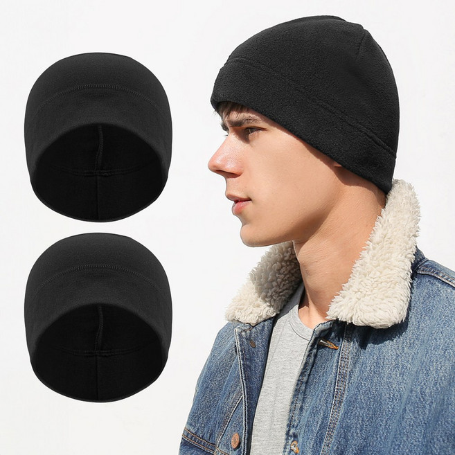 2세트 위즈맥스 와이드핏 겨울 방한 빅사이즈 대두 비니