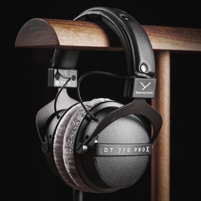 [음향감독 이숲 리뷰] 베이어다이나믹 DT770 PRO X 밀폐형 헤드폰, SOOPIC, 블랙