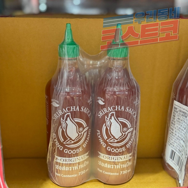 플라잉 구스 스리라차 핫칠리 소스 730MLX2개, 730ml, 2개