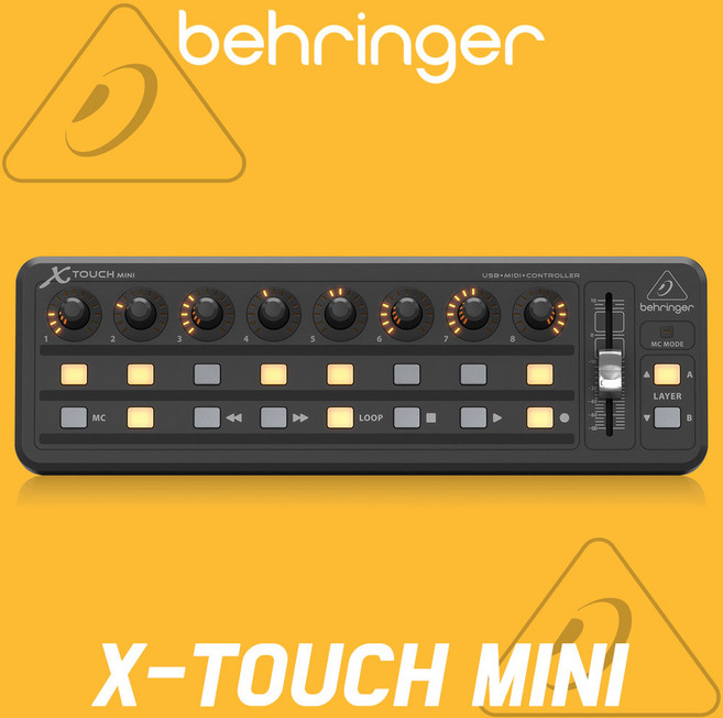베링거 X TOUCH MINI 미디 컨트롤러 DAW 컨트롤 서피스 공식대리점
