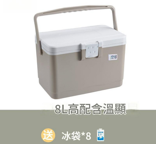 母乳保溫箱 8-24小時保鮮, *x背奶冷凍8L高配奶咖 有溫顯送8冰袋g*, 8L