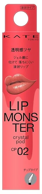 KATE (케이트) 립 몬스터 크리스탈 포드 CP02 글로우 핑크 [핑크 팬텀] - 쿠팡