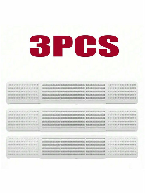 직풍 방지 에어컨 바람막이 벽걸이형 가이드 출구 커버, 3pcs