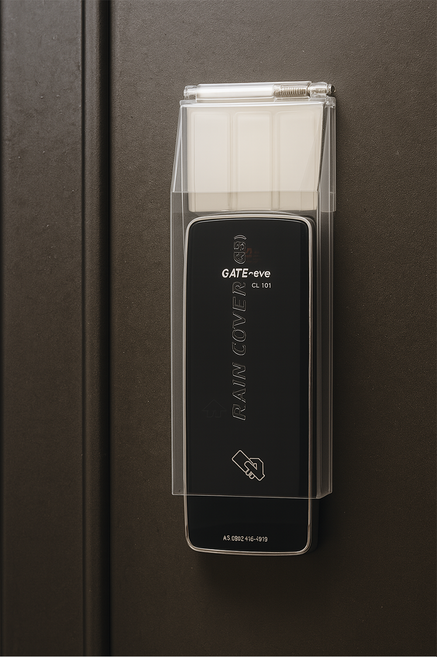 도어락 레인커버 유리문 샤시문 디지털 번호키 비막음 상가문 강화도어 방수커버, 1개, RC 3_보조키/샤시문/유리문용